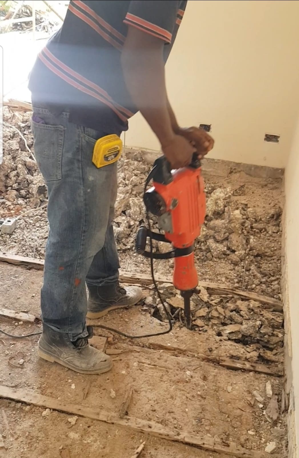Interior Demolition Works — Equip Pro JA project in Jamaica